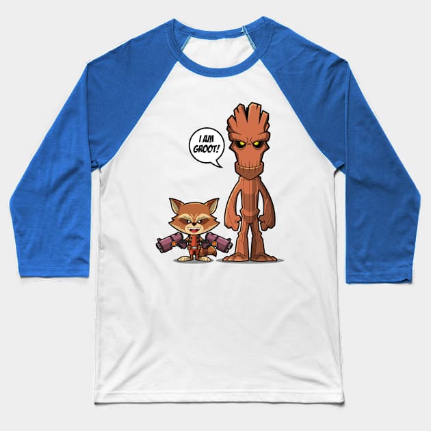 I am Groot Baseball T-Shirt by Popon85